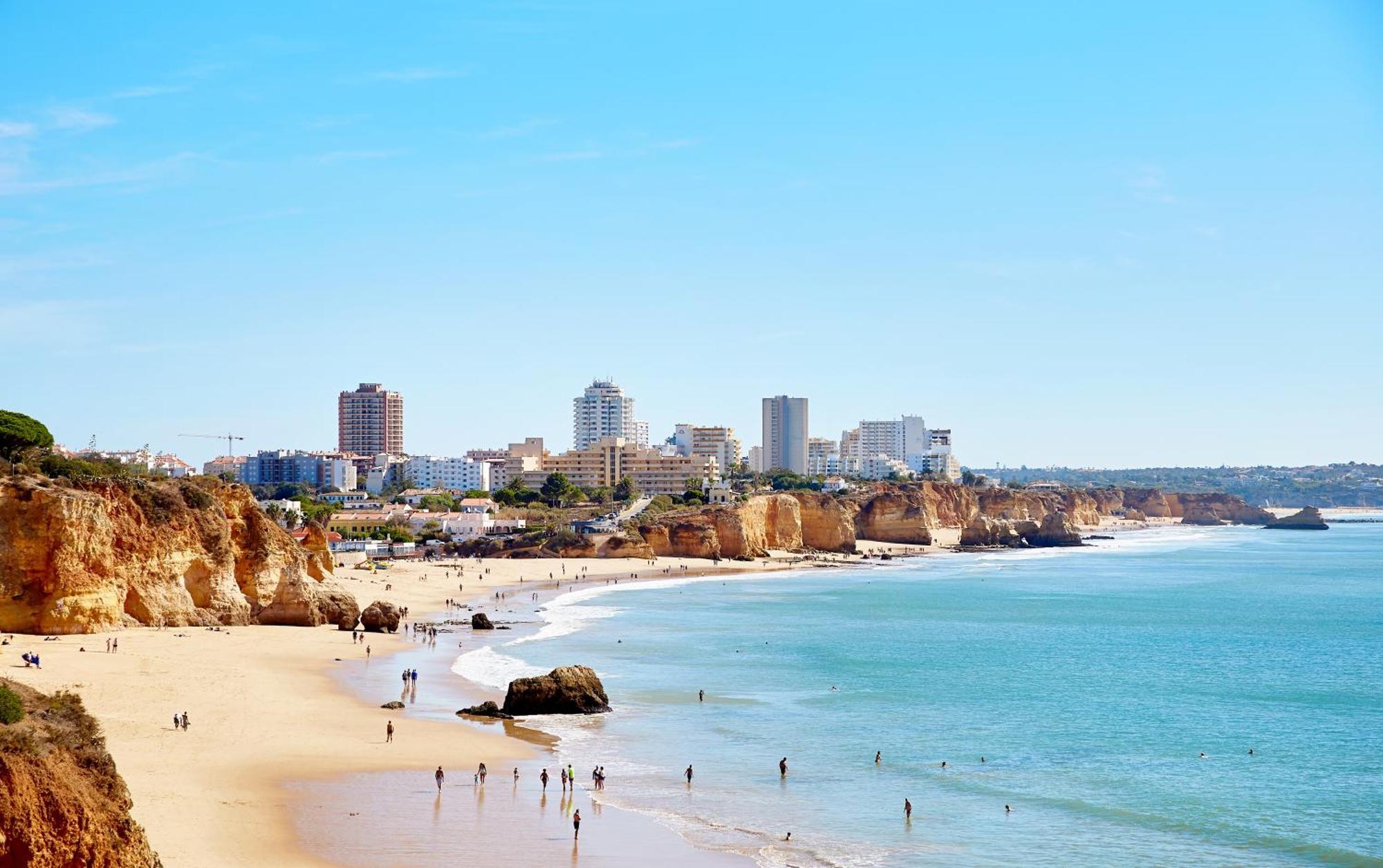 Bnb Homes Praia Da Rocha Beach Bright Apartment 50 M Away From The Ocean Portimao Luaran gambar