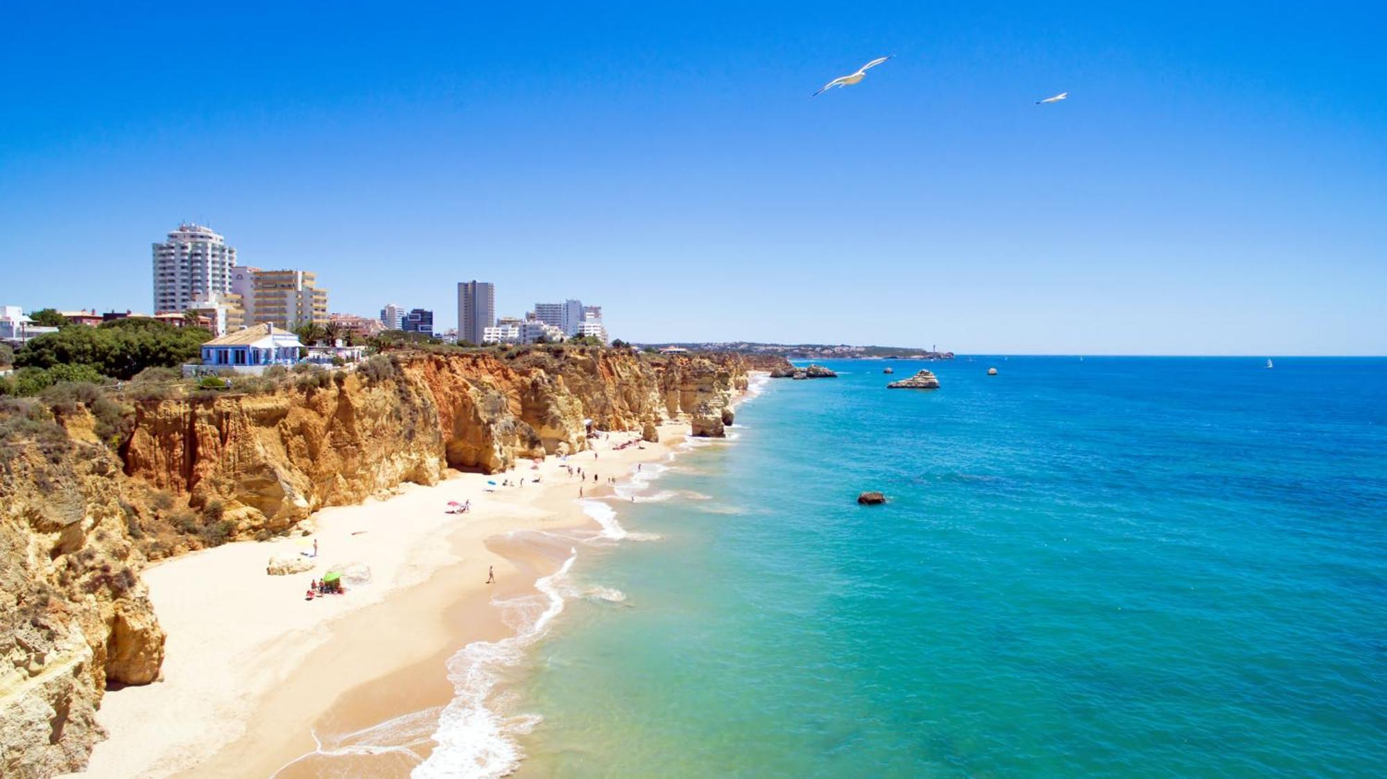 Bnb Homes Praia Da Rocha Beach Bright Apartment 50 M Away From The Ocean Portimao Luaran gambar